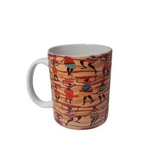 African Tribal Woman Mug