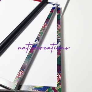 A6 African Print Notepad Mini Jotter