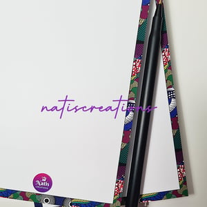 A6 African Print Notepad Mini Jotter