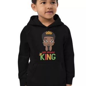 Personalised Little Melanin King Hoodie