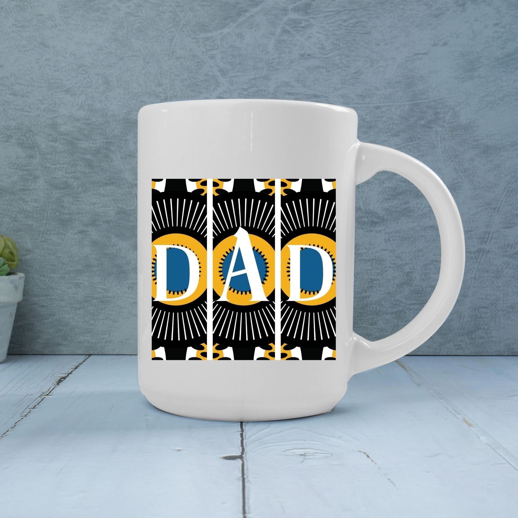 African Inspired Father's Day Mug For Dad | Wakuda