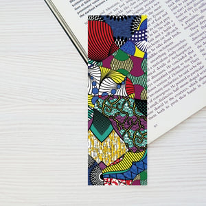 African Print Wax Afrocentric Bookmark