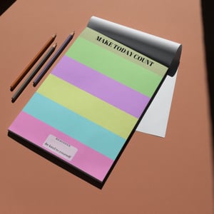 A6 Colourful Daily Planner Notepad