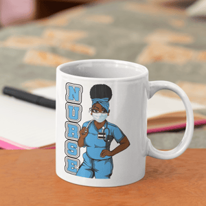 Black Nurse Mug