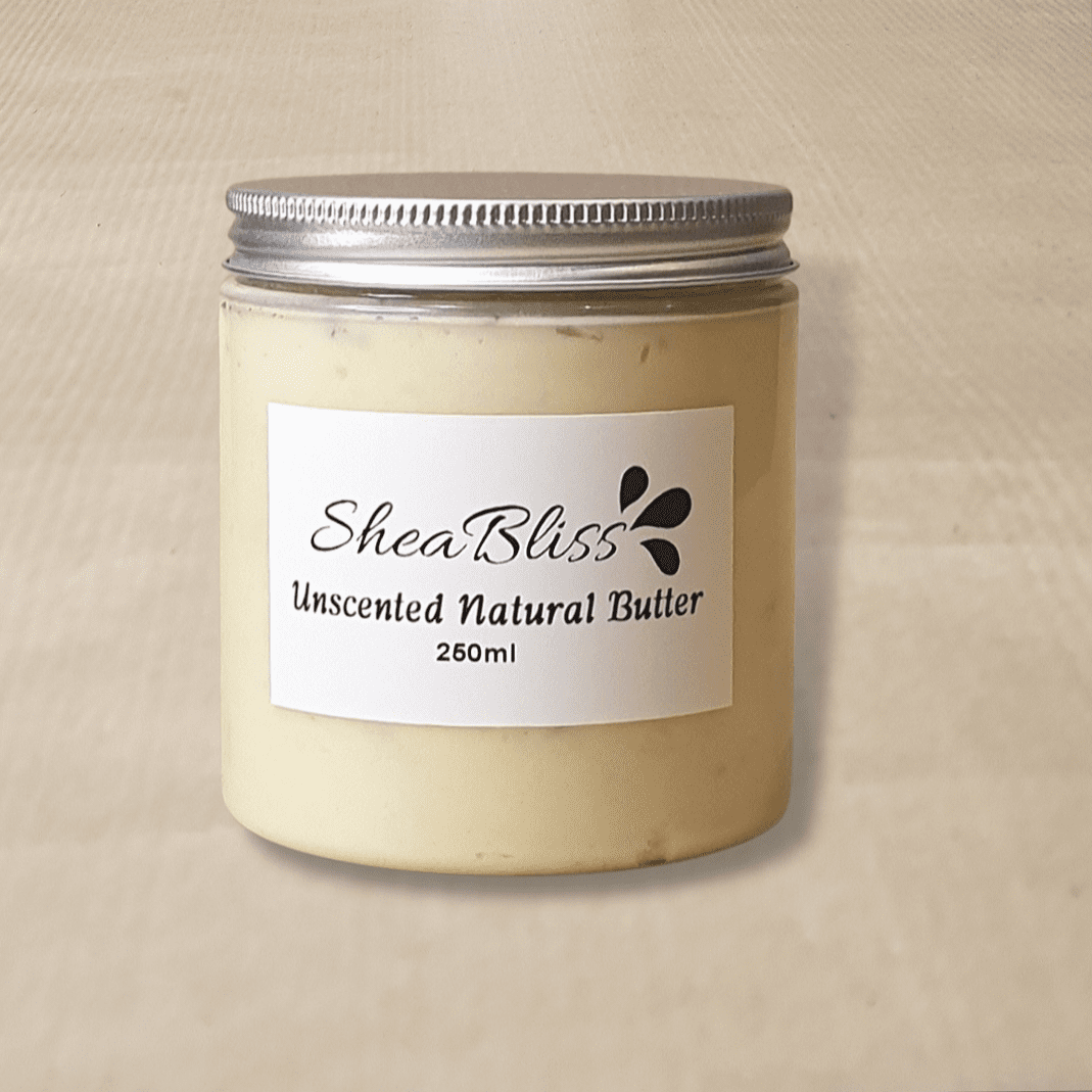 SheaBliss Natural – Unscented Natural Butter