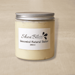 SheaBliss Natural - Unscented Natural Butter