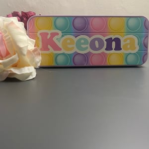 Personalised Poppet Pencil Case