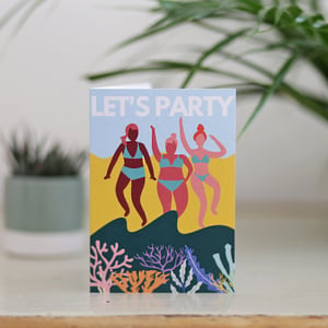 Let’s Party Birthday Card for Her