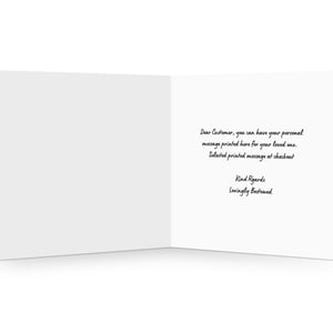 Happy Earth Day Black Female  Personalised Card