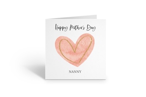 nanny mothers day card