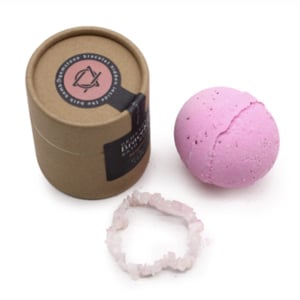 Bath Bomb with Crystal Bracelet Surprise