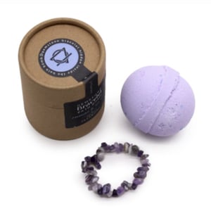 Bath Bomb with Crystal Bracelet Surprise