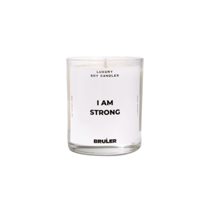 I Am Strong Candle