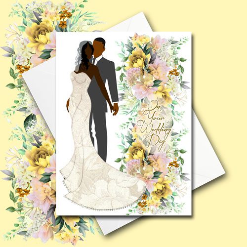 Wedding floral card bmbw 5