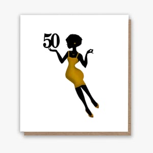 Happy 50th! Birthday Card
