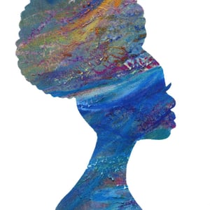 A4 Art Print - Nubian Princess