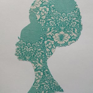 A3 Handmade Art Print - Nubian Princess