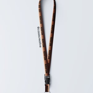 Black Rainbow Melanin Lanyard With Safety Releases Double Sided