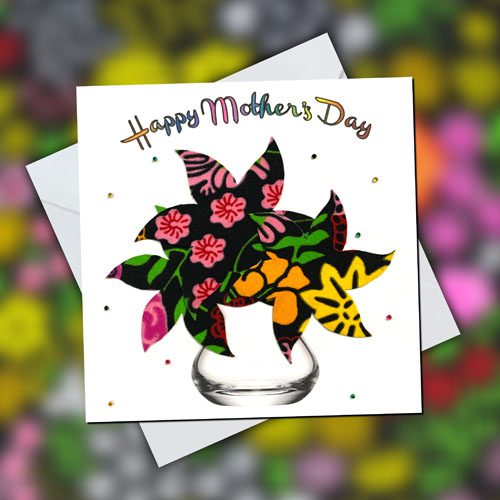 mothers day flower card