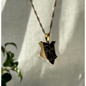 Kenya Engraved African Necklace