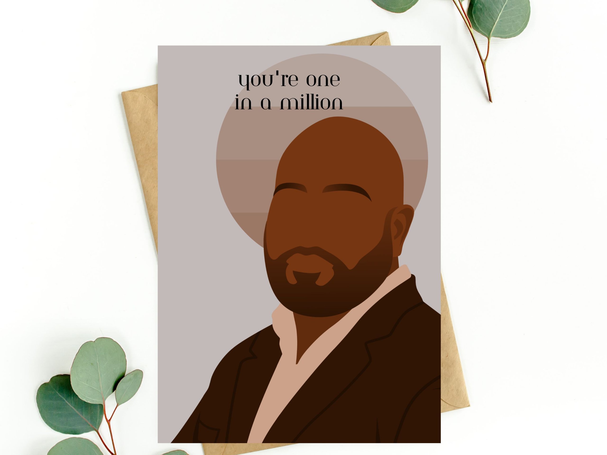 Black Father s Day Card You re One In A Million