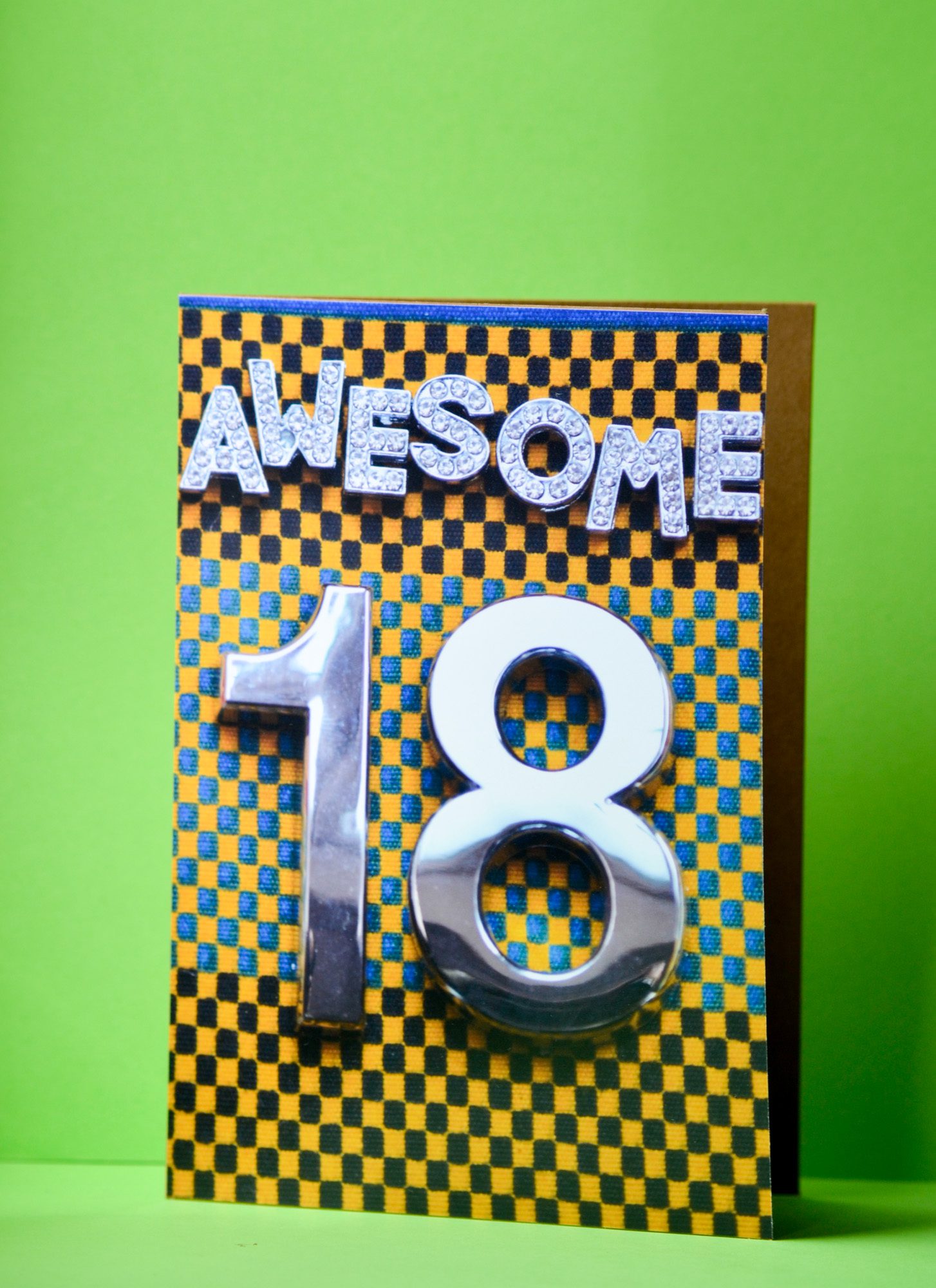 The Awesome 18th Birthday card