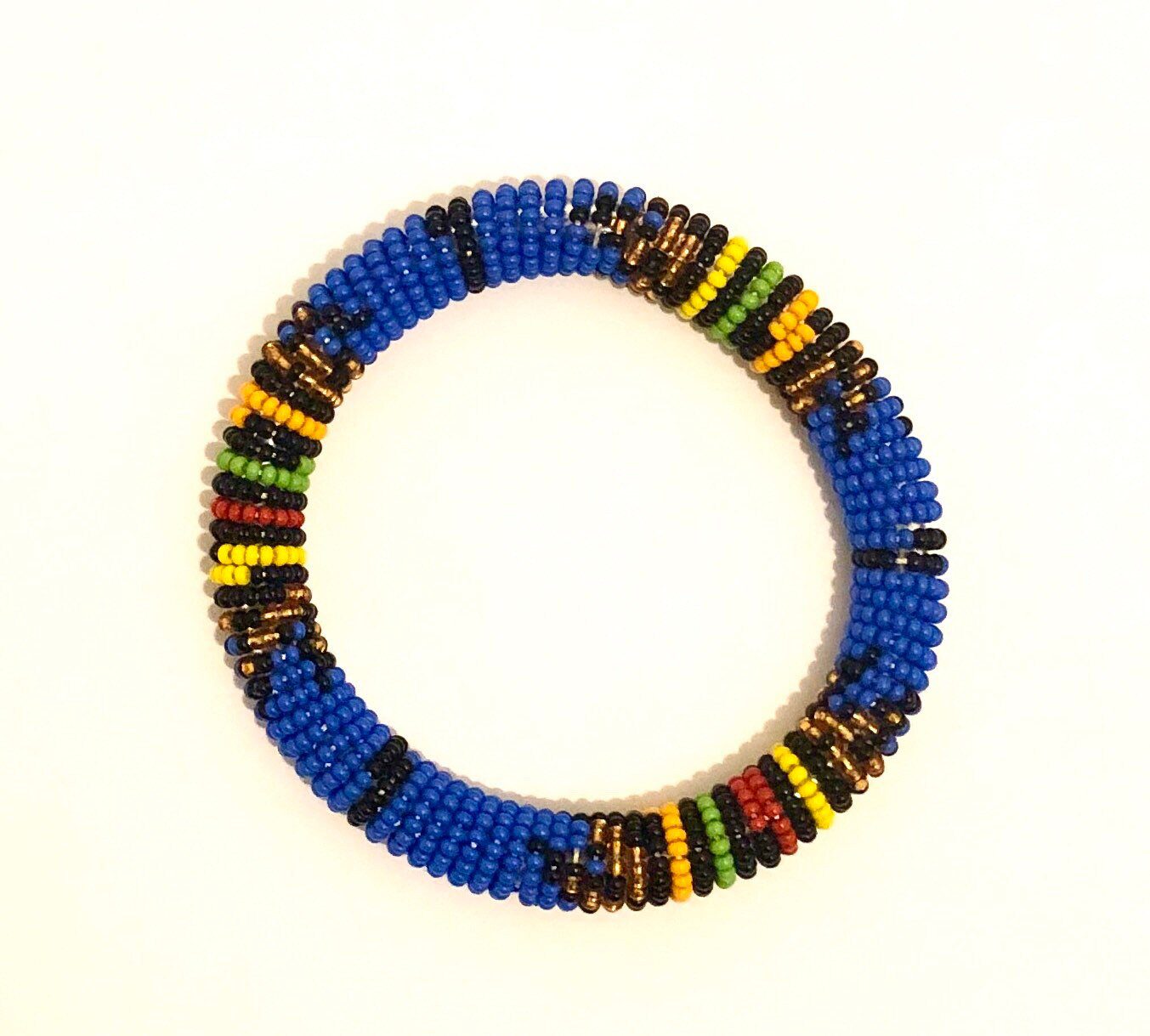 Handmade African Zulu Beaded Bracelets
