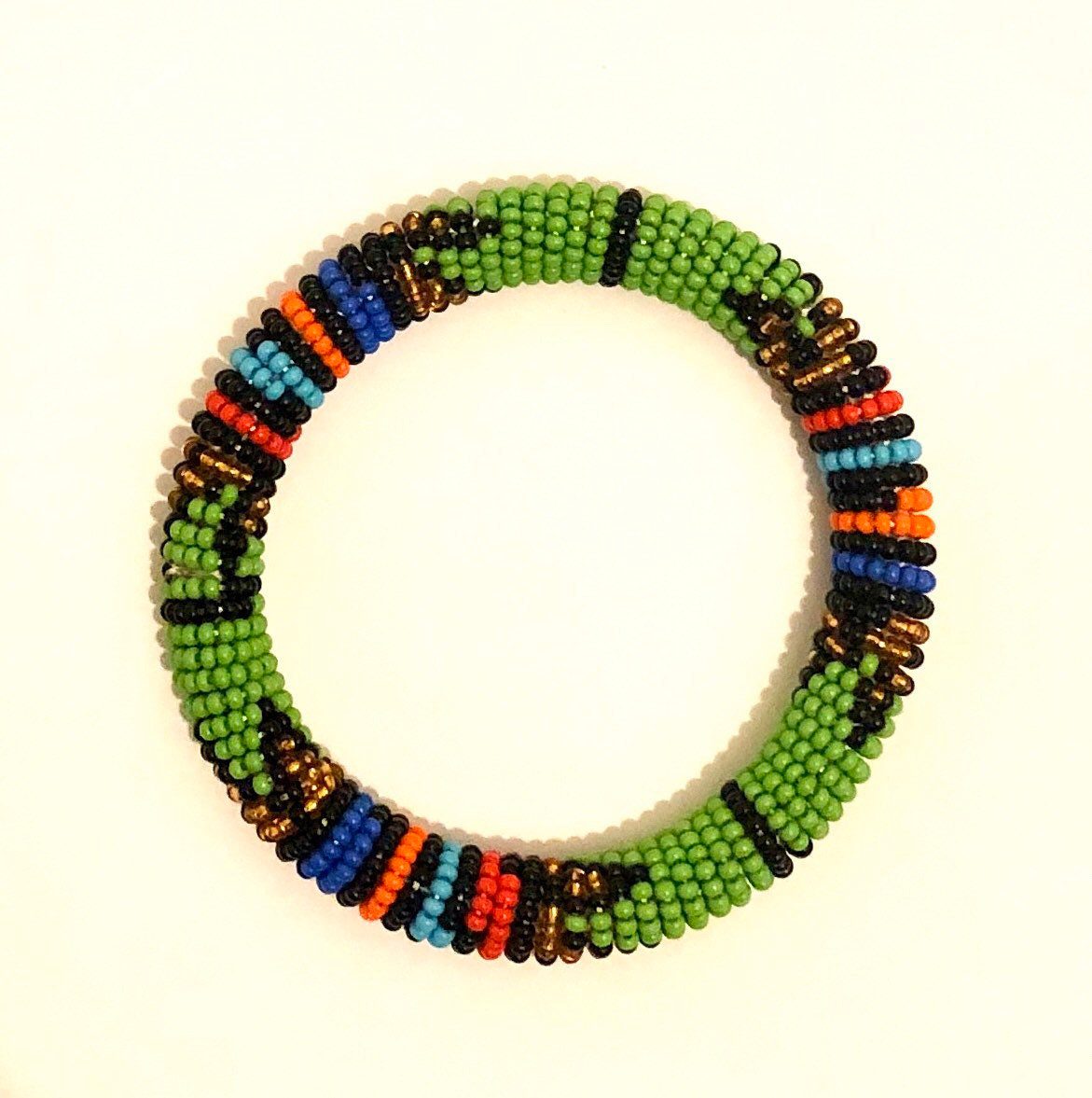 Handmade African Zulu Beaded Bracelets