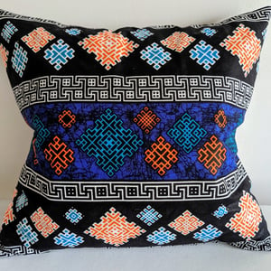 Geometric African Print Cushion Covers / Kese Cushions / Throw Pillow / Scatter Cushion / Ankara / 50x50cm / 20x20"