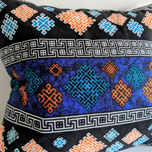 Geometric African Print Cushion Covers - 50x50cm