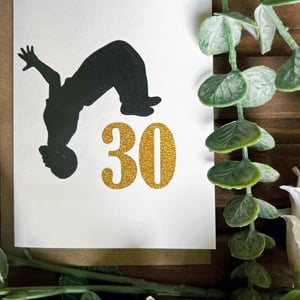 Flipping 30! Card