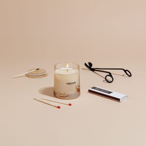 Scented Candle & Care Kit Set