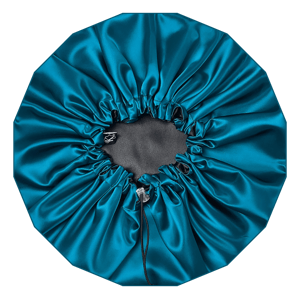 Krafts by Kerry Luxury Satin Bonnet - Ocean