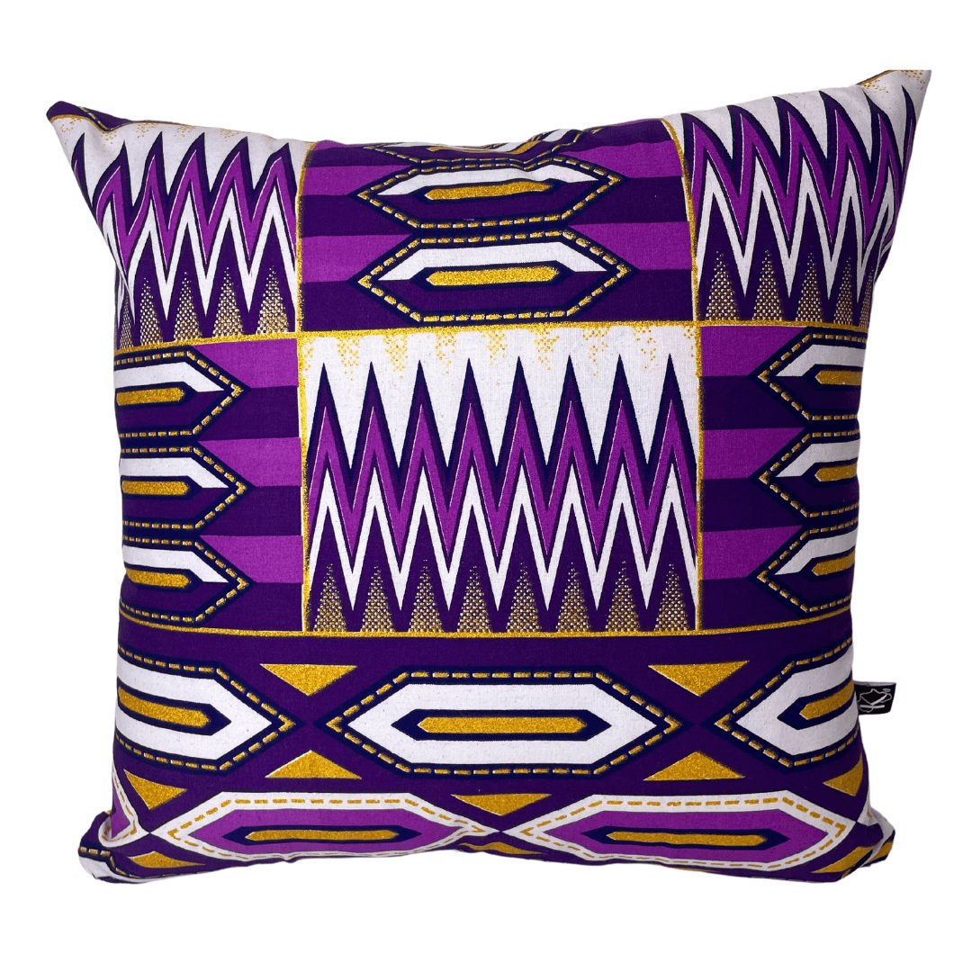 Krafts by Kerry African Wax Print Decorative Cushion Cover – Ashanti