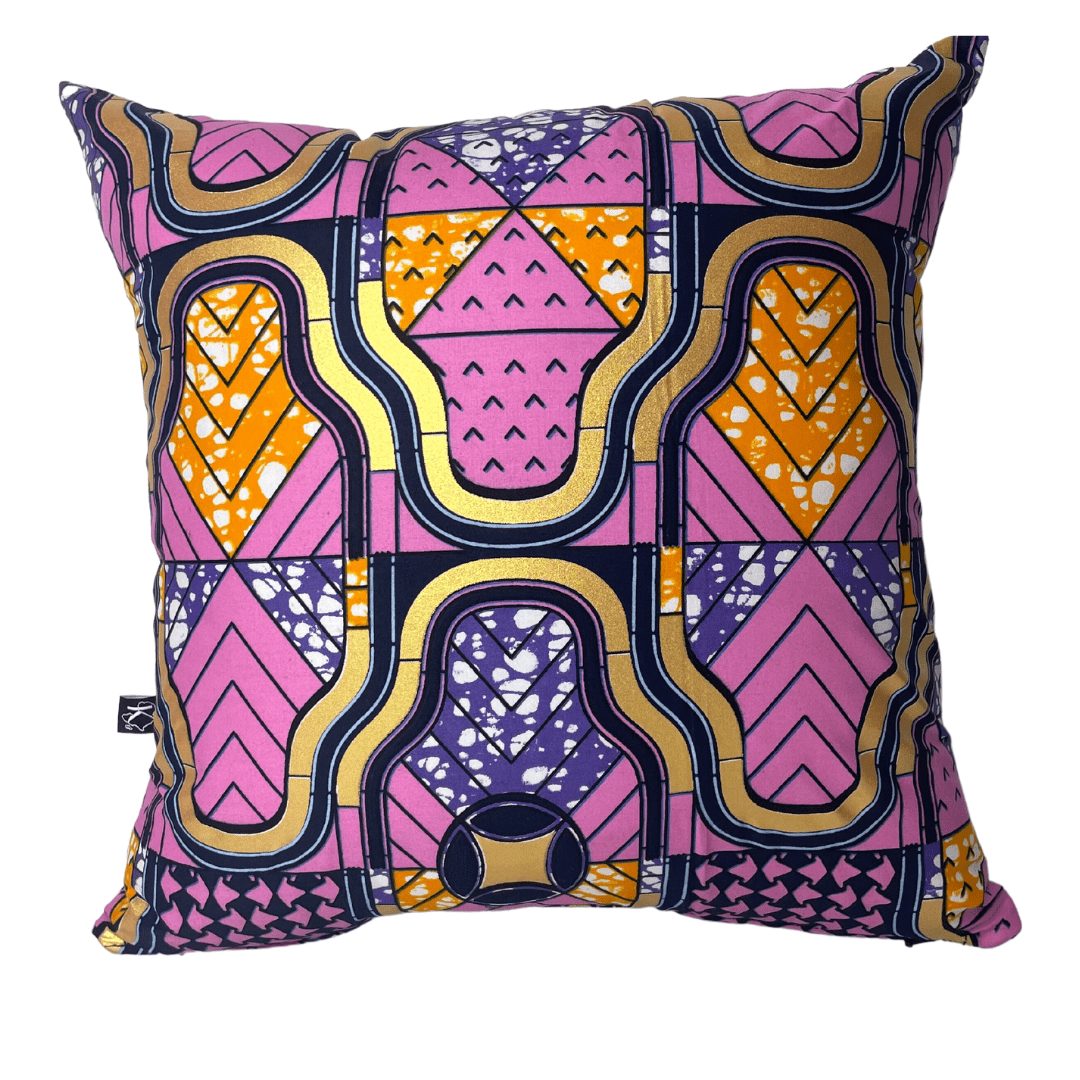 Krafts by Kerry African Wax Print Decorative Cushion Cover – Kasoa