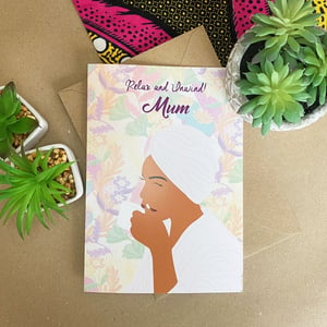 Black / Mixed Race Mother's Day Card