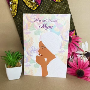 Black / Mixed Race Mother's Day Card