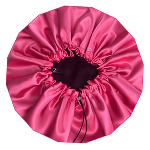 Krafts by Kerry Luxury Satin Bonnet - Hot Pink