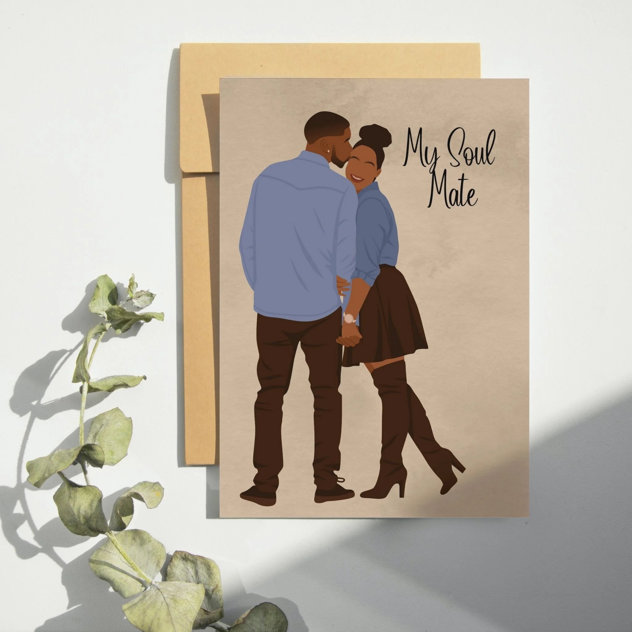 black greeting cards, anniversary gift ideas