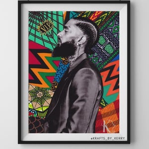 Krafts by Kerry Afrocentric Nipsey Hussle Art Print