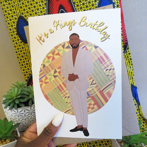 Black Man 'Tyrone' Birthday Card
