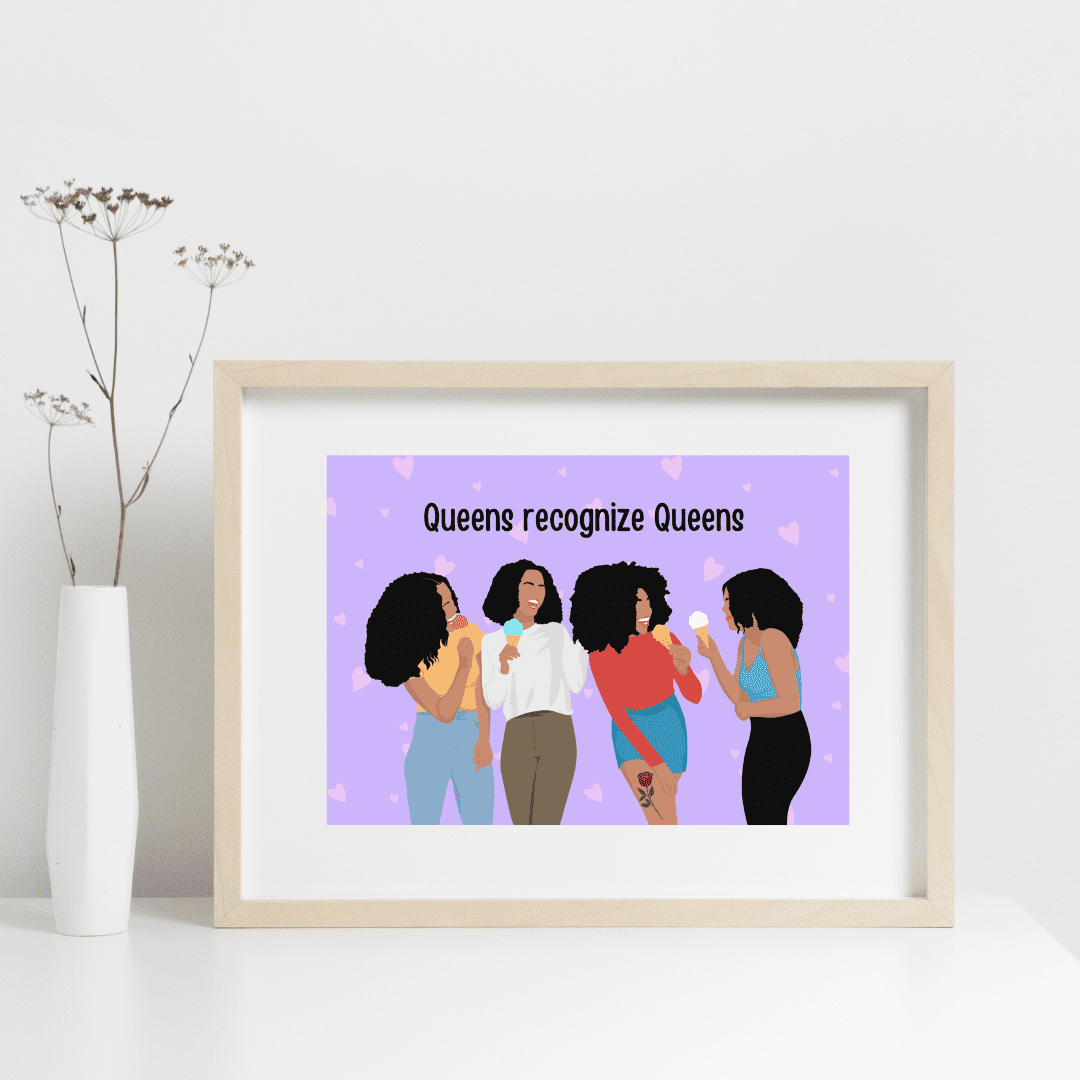 Black Girl Magic Affirmations Cards – Pack of 4