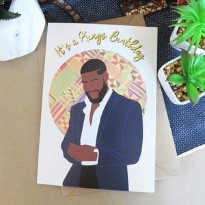 Black Man 'Byron' Birthday Card