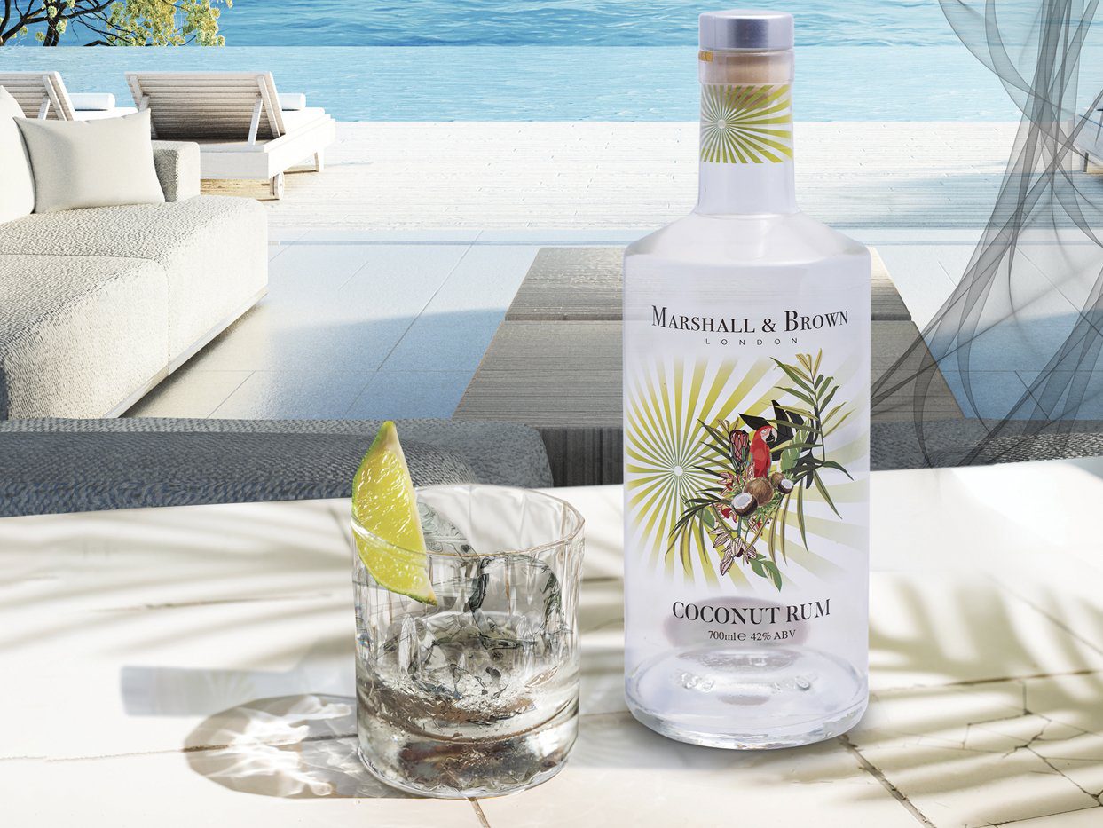 Marshall & Brown Coconut Rum: The Perfect Summer Drink