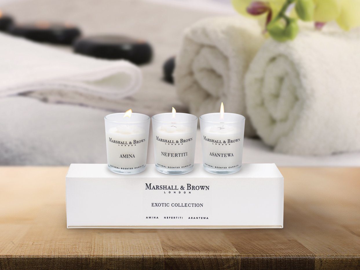 M&B Exotic Mini Candle Collection (set of 3)