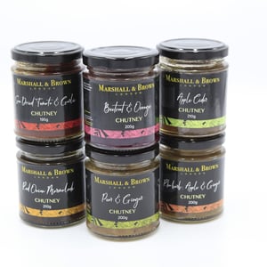 Marshall & Brown Chutney Collection (6 jars)