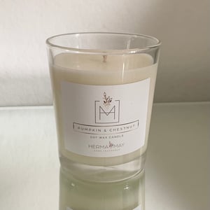 Pumpkin & Chestnut Soy Wax Candle