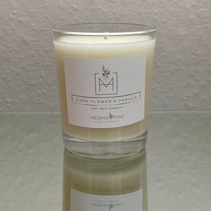 Tiare Flower & Vanilla Soy Wax Candle