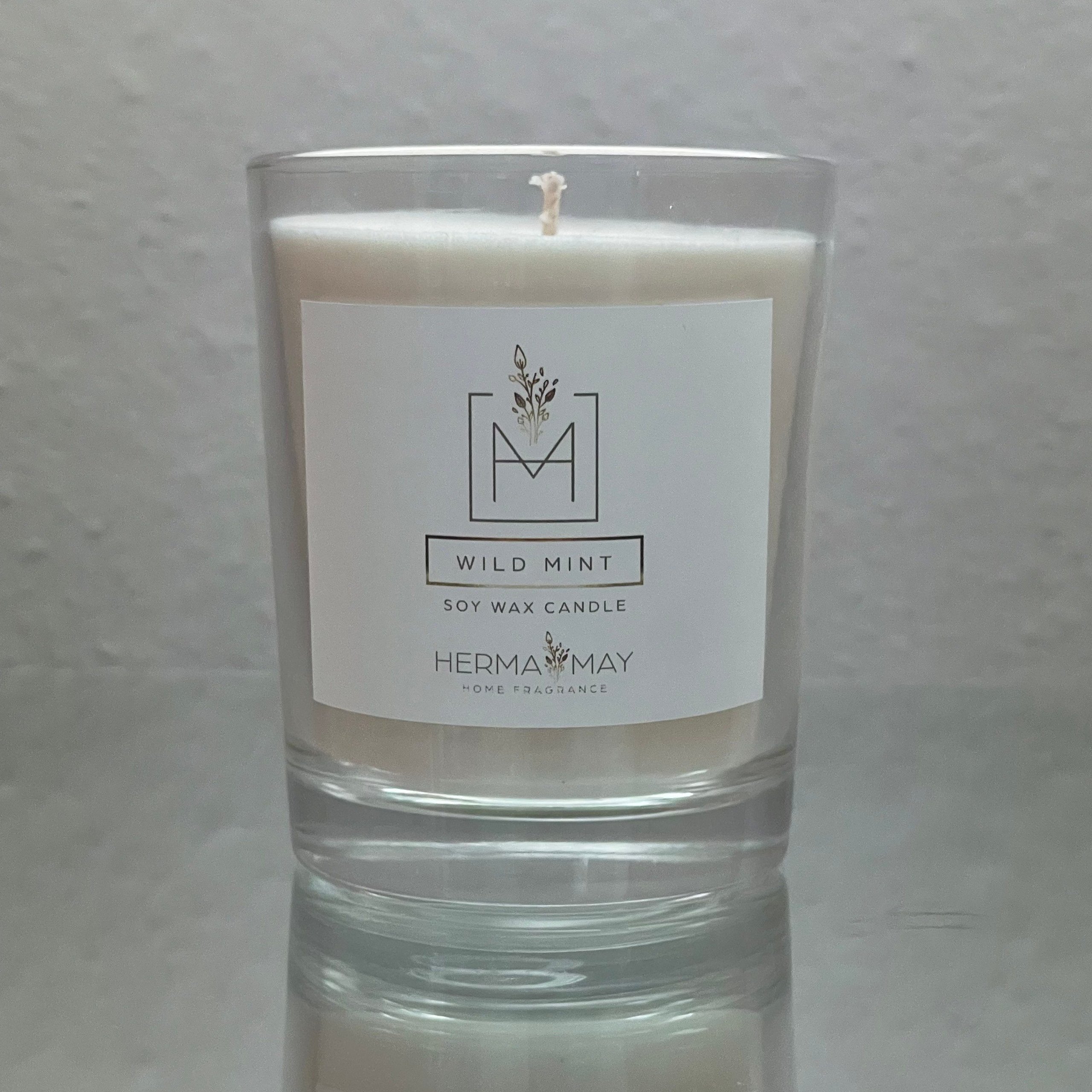 Wild Mint Soy Wax Candle