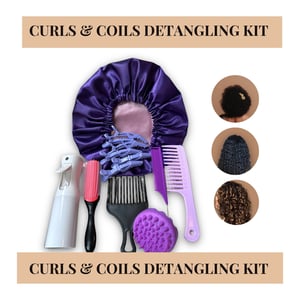 Curly Hair Detangling Kit